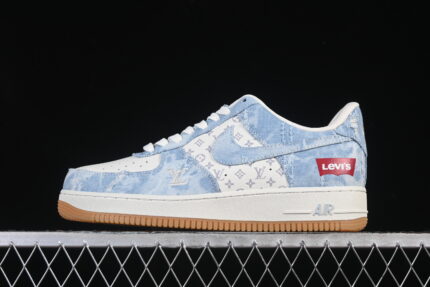 Nike Air Force 1 x Levi’s x Louis Vuitton Custom